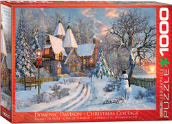 Puzzle: Christmas - Seasonal - Christmas Cottage by Dominic Davison (ONLINE ORDER ONLY)
