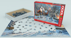 Puzzle: Christmas - Seasonal - Christmas Cottage by Dominic Davison (ONLINE ORDER ONLY)