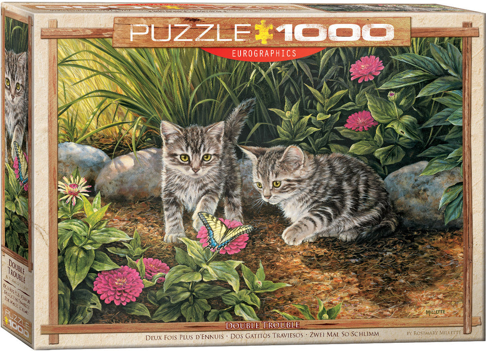 Puzzle: Artist Series - Double Trouble by Rosemary Millette (ONLINE ORDER ONLY)