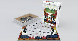 Puzzle: Fine Art Masterpieces - Flower Festival Feast of Saint Anita by Diego Rivera (ONLINE ORDER ONLY)