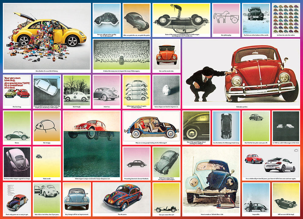 Puzzle: The VW Groovy Collection - The VW Beetle (ONLINE ORDER ONLY)