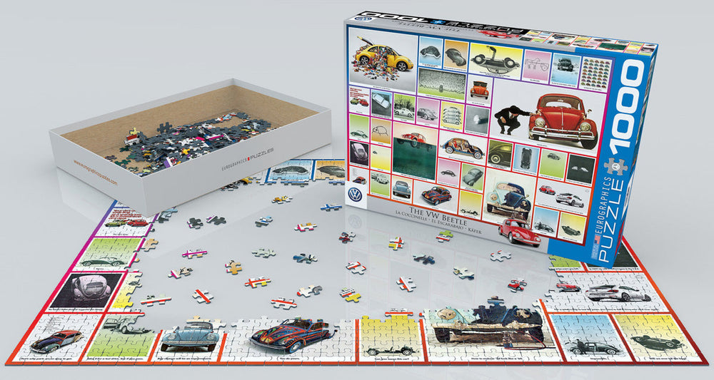 Puzzle: The VW Groovy Collection - The VW Beetle (ONLINE ORDER ONLY)