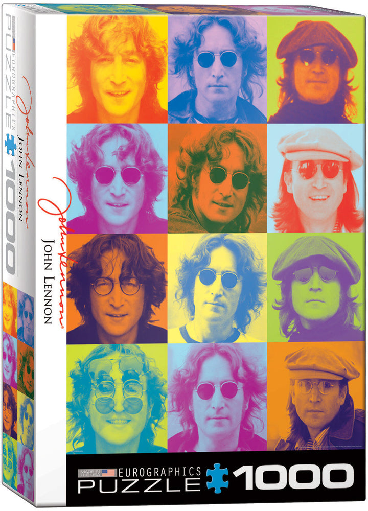 Puzzle: Celebrities Collection - John Lennon Color Portraits (ONLINE ORDER ONLY)
