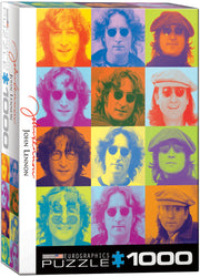 Puzzle: Celebrities Collection - John Lennon Color Portraits (ONLINE ORDER ONLY)
