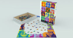 Puzzle: Celebrities Collection - John Lennon Color Portraits (ONLINE ORDER ONLY)