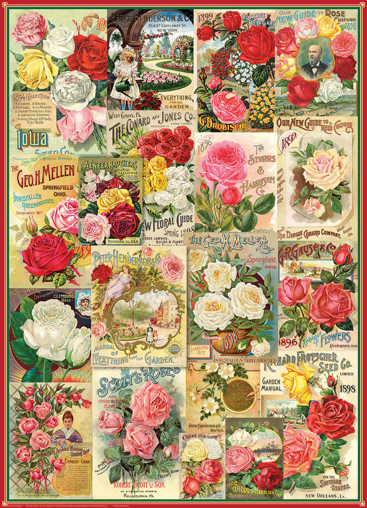 Puzzle: Seed Catalogue Collection - Roses Seed Catalogue Collection (ONLINE ORDER ONLY)