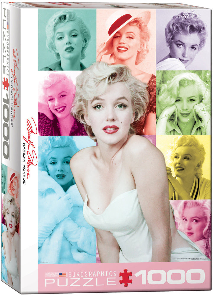 Puzzle: Celebrities Collection - Marilyn Monroe Color Portraits (ONLINE ORDER ONLY)