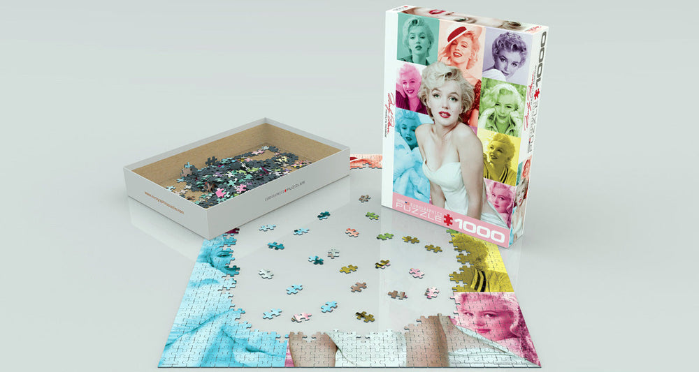 Puzzle: Celebrities Collection - Marilyn Monroe Color Portraits (ONLINE ORDER ONLY)