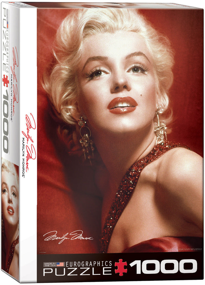 Puzzle: Celebrities Collection - Marilyn Monroe Red Portrait (ONLINE ORDER ONLY)