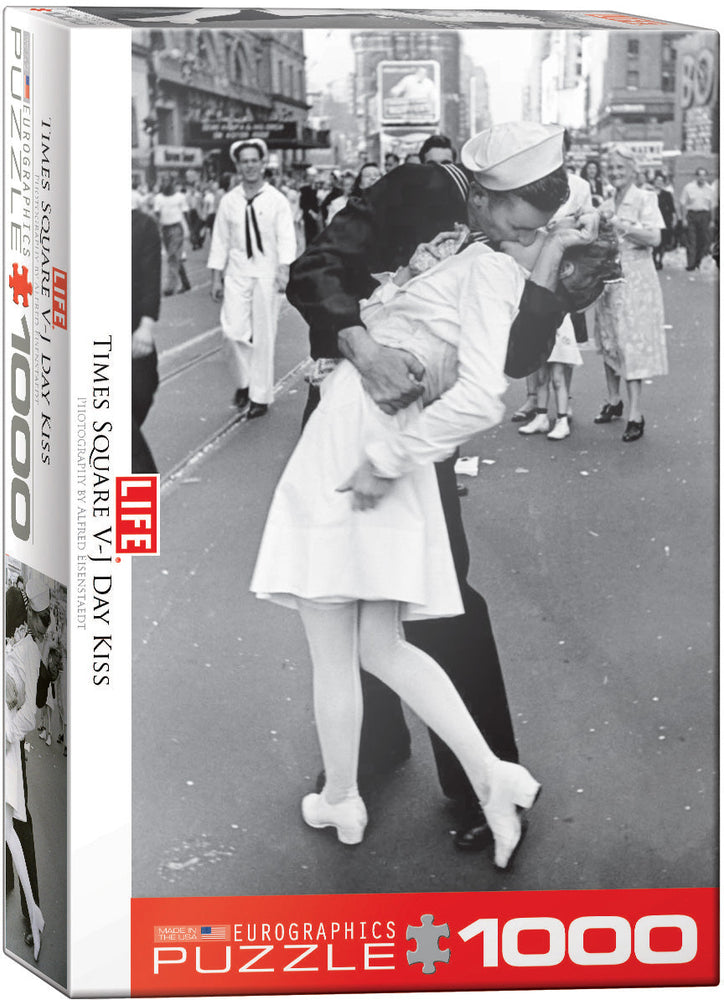 Puzzle: Celebrities Collection - LIFE V-J Day Kiss in Times Square (ONLINE ORDER ONLY)