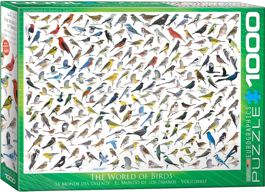 Puzzle: Animal Charts - The World of Birds (ONLINE ORDER ONLY)