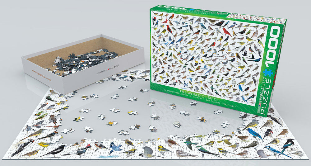 Puzzle: Animal Charts - The World of Birds (ONLINE ORDER ONLY)