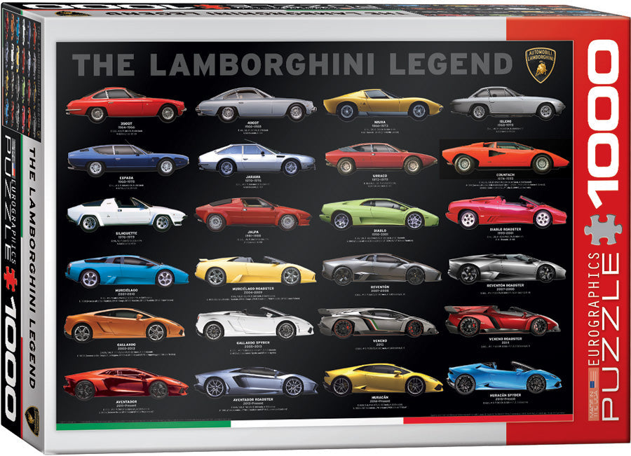 Puzzle: American Car Classics - The Lamborghini Legend (ONLINE ORDER ONLY)