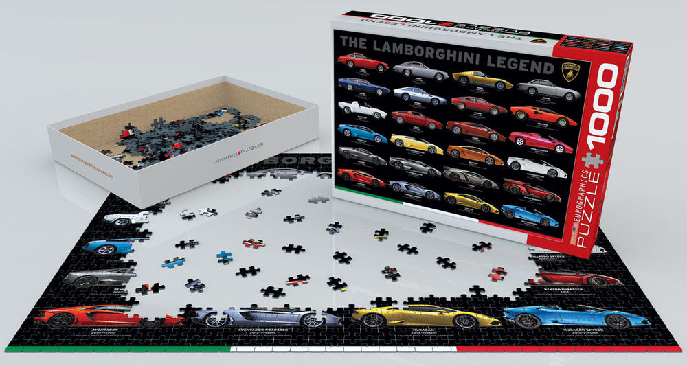 Puzzle: American Car Classics - The Lamborghini Legend (ONLINE ORDER ONLY)
