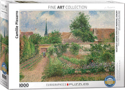 Puzzle: Fine Art Masterpieces - Vegetable Garden Overcast Morning Eragny by Camille Pissarro (ONLINE ORDER ONLY)