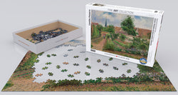 Puzzle: Fine Art Masterpieces - Vegetable Garden Overcast Morning Eragny by Camille Pissarro (ONLINE ORDER ONLY)
