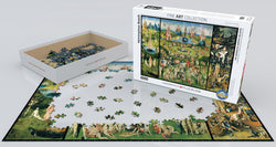 Puzzle: Fine Art Masterpieces - The Garden of Earthly Delights by Heironymus Bosch (ONLINE ORDER ONLY)