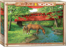 Puzzle: Artist Series - Sweet Water Bridge by Persis Clayton Weirs (ONLINE ORDER ONLY)
