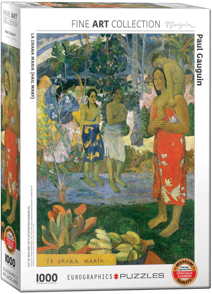 Puzzle: Fine Art Masterpieces - La Orana Maria (Hail Mary) by Paul Gauguin (ONLINE ORDER ONLY)