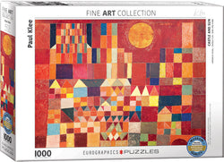 Puzzle: Fine Art Masterpieces - Castle and Sun by Paul Klee (ONLINE ORDER ONLY)