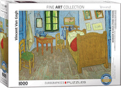 Puzzle: Fine Art Masterpieces - Bedroom in Arles (Third Version) by Vincent van Gogh (ONLINE ORDER ONLY)