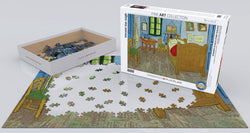 Puzzle: Fine Art Masterpieces - Bedroom in Arles (Third Version) by Vincent van Gogh (ONLINE ORDER ONLY)
