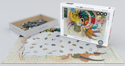 Puzzle: Fine Art Masterpieces - Dominant Curve by Wassily Kandinsky (ONLINE ORDER ONLY)
