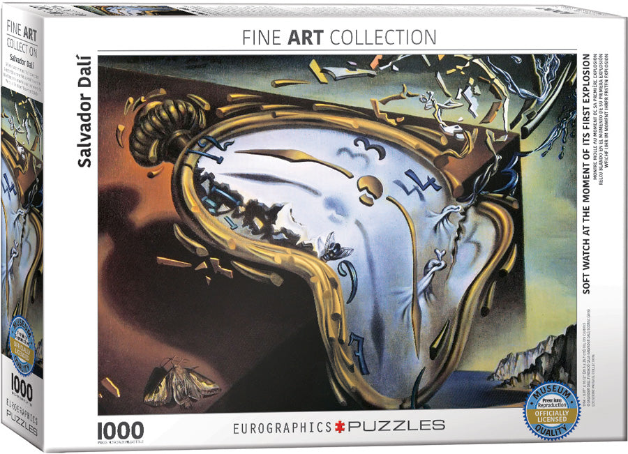 Puzzle: Fine Art Masterpieces - Soft Watch at the Moment of First Explosion (ONLINE ORDER ONLY)