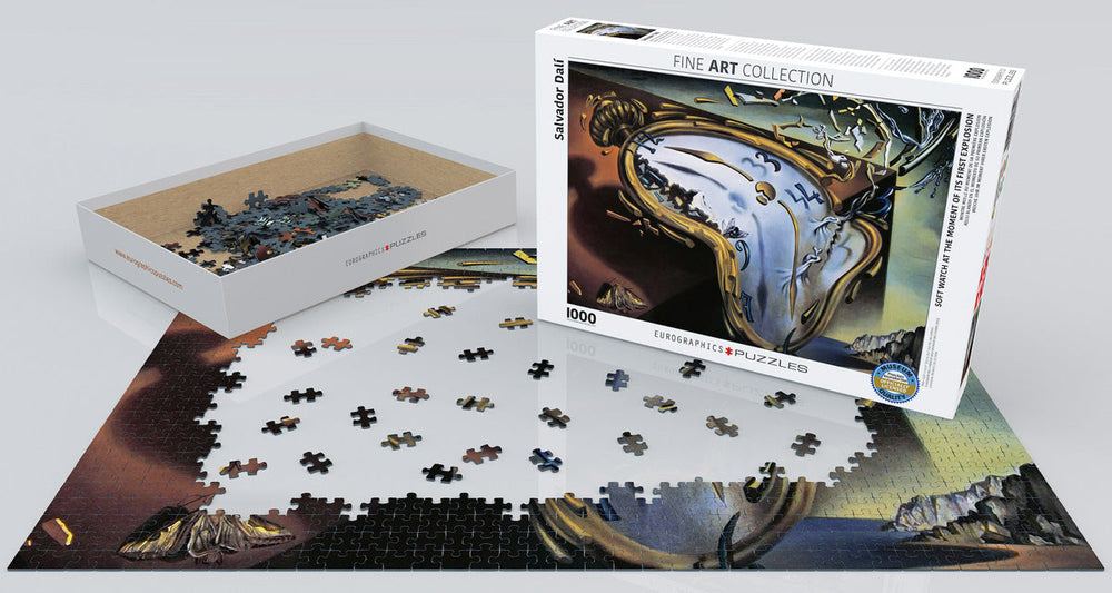Puzzle: Fine Art Masterpieces - Soft Watch at the Moment of First Explosion (ONLINE ORDER ONLY)