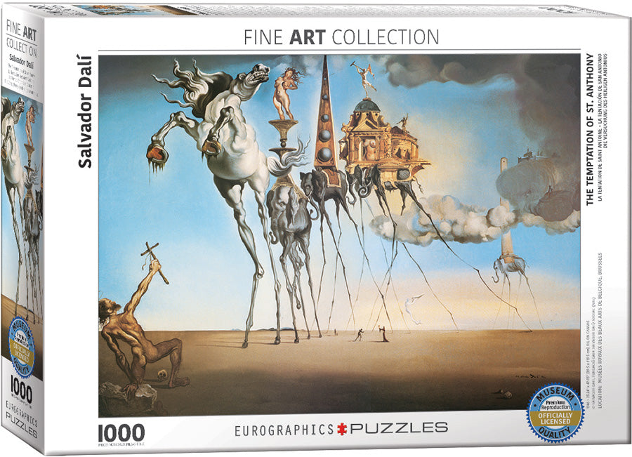 Puzzle: Fine Art Masterpieces - The Temptation of St Anthony by Salvador Dalí (ONLINE ORDER ONLY)