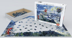 Puzzle: Fine Art Masterpieces - Le Bouquet de Paris by Marc Chagall (ONLINE ORDER ONLY)