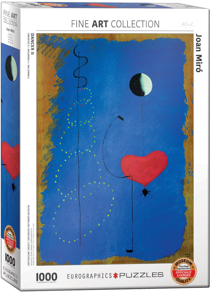 Puzzle: Fine Art Masterpieces -  Dancer II by Joan Miró (ONLINE ORDER ONLY)