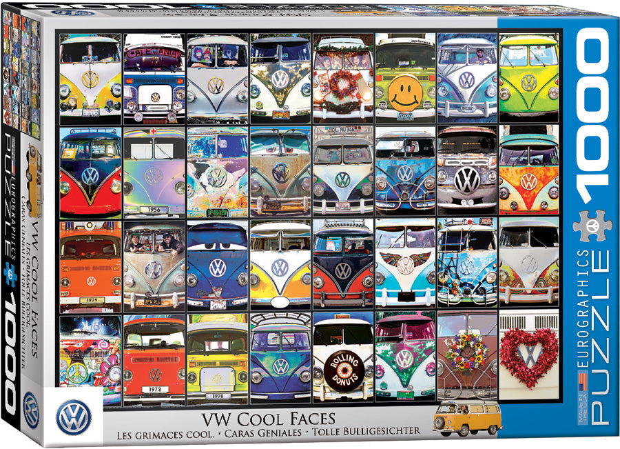 Puzzle: The VW Groovy Collection - VW Cool Faces (ONLINE ORDER ONLY)