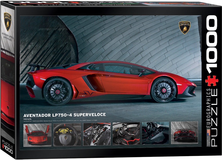 Puzzle: American Car Classics - Lamborghini Aventador LP750-4 Superveloce (ONLINE ORDER ONLY)