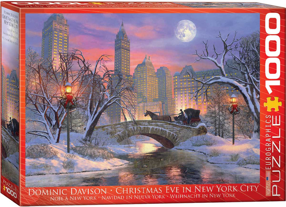 Puzzle: Christmas - Seasonal - Christmas Eve in New York City by Dominic Davison (ONLINE ORDER ONLY)