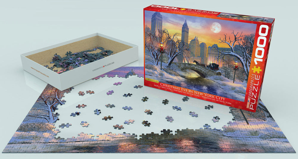 Puzzle: Christmas - Seasonal - Christmas Eve in New York City by Dominic Davison (ONLINE ORDER ONLY)