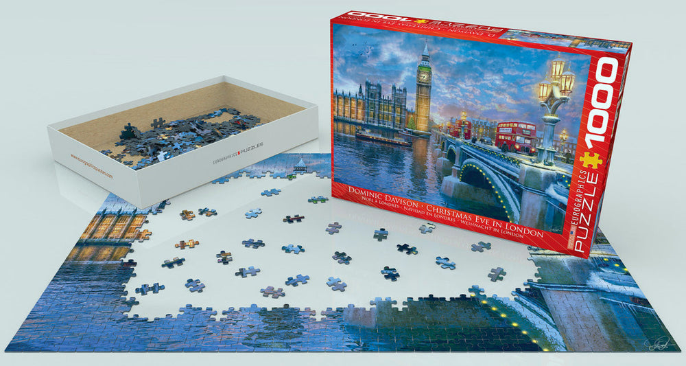 Puzzle: Christmas - Seasonal - Christmas Eve In London by Dominic Davison (ONLINE ORDER ONLY)