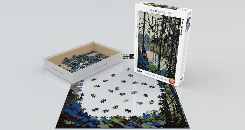 Puzzle: Fine Art Masterpieces - Study for Northern River by Tom Thomson (ONLINE ORDER ONLY)