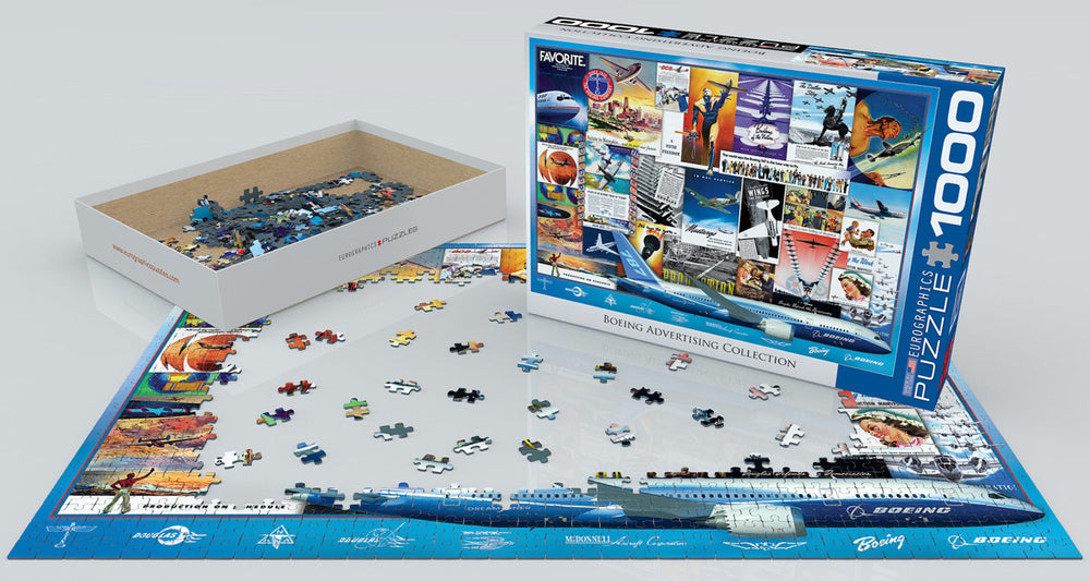 Puzzle: Sea & Land Transportation - Boeing Advertising Collection (ONLINE ORDER ONLY)