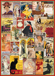 Puzzle: Vintage Art Collages - Theater & Opera Vintage Posters (ONLINE ORDER ONLY)