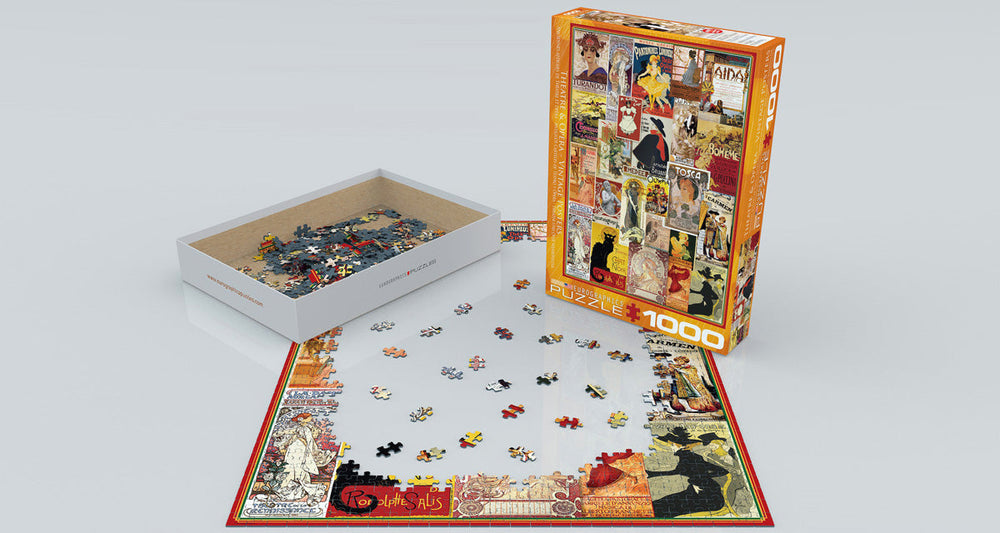 Puzzle: Vintage Art Collages - Theater & Opera Vintage Posters (ONLINE ORDER ONLY)