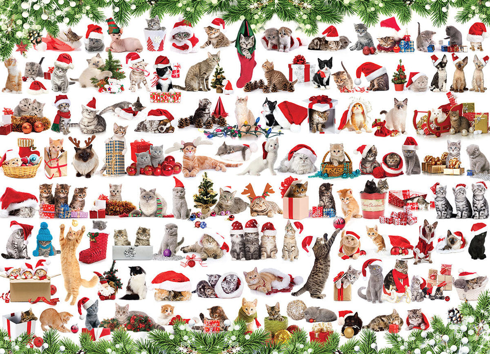 Puzzle: Christmas - Seasonal - Holiday Cats (ONLINE ORDER ONLY)