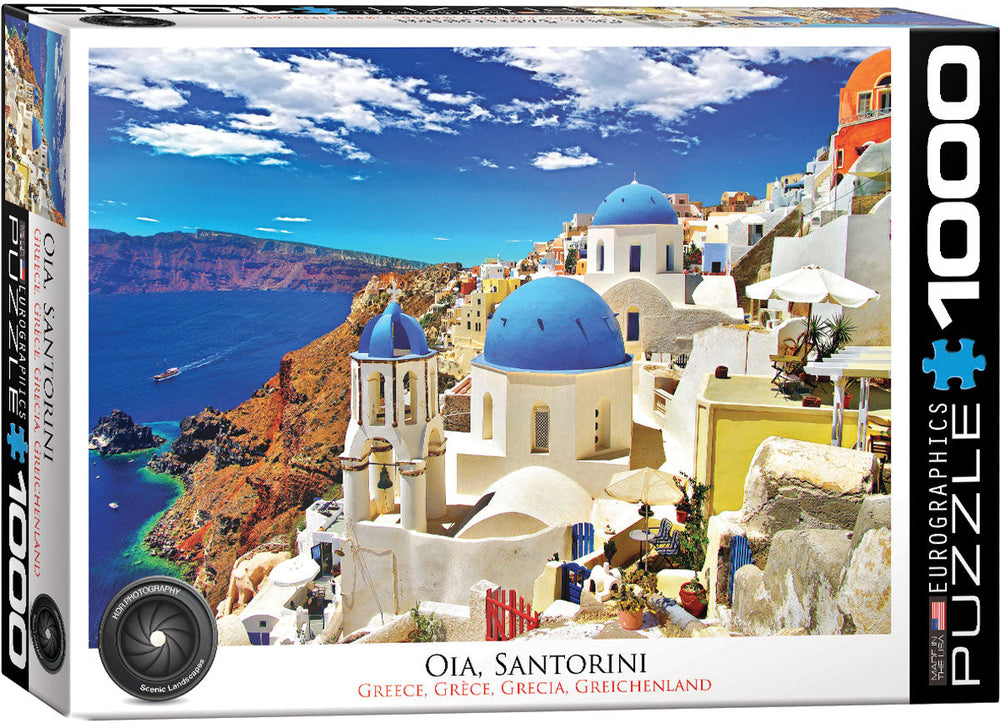 Puzzle: HDR Photography - Oia Santorini Greece (ONLINE ORDER ONLY)