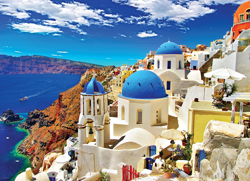Puzzle: HDR Photography - Oia Santorini Greece (ONLINE ORDER ONLY)