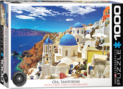 Puzzle: HDR Photography - Oia Santorini Greece (ONLINE ORDER ONLY)