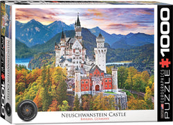 Puzzle: HDR Photography - Neuschwanstein Castle Germany (ONLINE ORDER ONLY)