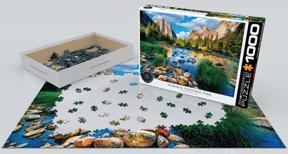 Puzzle: HDR Photography - Yosemite National Park California (ONLINE ORDER ONLY)