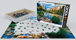 Puzzle: HDR Photography - Yosemite National Park California (ONLINE ORDER ONLY)