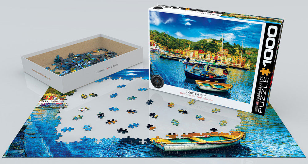 Puzzle: HDR Photography - Portofino Italy (ONLINE ORDER ONLY)