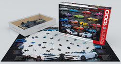 Puzzle: Automotive Evolution Charts - Dodge Charger Challenger Evolution (ONLINE ORDER ONLY)
